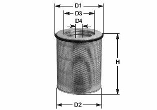 CLEAN FILTERS Ilmansuodatin MA1420